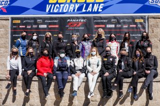 Women of SRO, SRO America Sonoma Raceway, Sonoma, CA, March 2021.   | Brian Cleary/BCPix.com