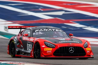 #04 Mercedes-AMG GT3 of George Kurtz and Colin Braun, DXDT Racing, Pro-Am, GT World Challenge America, SRO America, Circuit of the Americas, Austin, Texas, April May 2021. | Sarah Weeks/SRO             
