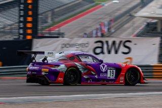 #19 Mercedes-AMG GT3 of Erin Vogel and Michael Cooper, DXDT Racing, Pro-Am, GT World Challenge America, SRO America, Circuit of the Americas, Austin, Texas, April May 2021. | Sarah Weeks/SRO             
