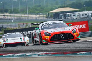 #63 Mercedes-AMG GT3 of David Askew and Ryan Dalziel, DXDT Racing, Pro-Am, GT World Challenge America, SRO America, Circuit of the Americas, Austin, Texas, April May 2021. | SRO Motorsports Group