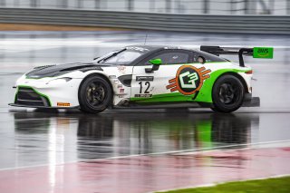 #12 Aston Martin Vantage AMR GT3 of Drew Staveley and Frank Gannett, Ian Lacy Racing, GTWCA Pro-Am, Circuit of the Americas, Austin TX, Apr May 2021. | SRO Motorsports Group