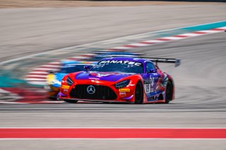 #19 Mercedes-AMG GT3 of Erin Vogel and Michael Cooper, Pro-Am, GT World Challenge America, SRO America, Circuit of the Americas, Austin, Texas, April May 2021. | SRO Motorsports Group