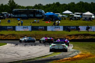 #12 Aston Martin Vantage AMR GT3 of Drew Staveley and Frank Gannett, Ian Lacy Racing, GTWCA Pro-Am, Virginia International Raceway, Alton, VA, June 2021. | Fabian Lagunas/SRO