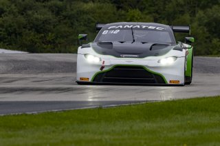 #12 Aston Martin Vantage AMR GT3 of Drew Staveley and Frank Gannett, Ian Lacy Racing, Fanatec GT World Challenge America powered by AWS, Pro-Am, SRO America, Road America, Elkhart Lake, WI Aug 2021. | Brian Cleary/SRO