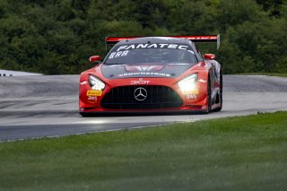 #04 Mercedes-AMG GT3 of George Kurtz and Colin Braun, DXDT Racing, Fanatec GT World Challenge America powered by AWS, Pro-Am, SRO America, Road America, Elkhart Lake, Aug 2021. | Brian Cleary/SRO