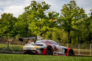 #63 Mercedes-AMG GT3 of David Askew and Ryan Dalziel, DXDT Racing, Fanatec GT World Challenge America powered by AWS, Pro-Am, SRO America, Road America, Elkhart Lake, Aug 2021. | Brian Cleary/SRO