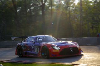 #19 Mercedes-AMG GT3 of Erin Vogel and Michael Cooper, DXDT Racing, Fanatec GT World Challenge America powered by AWS, Pro-Am, SRO America, Road America, Elkhart Lake, Aug 2021.
 | Brian Cleary/SRO