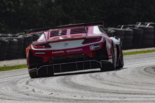 #93 Acura NSX GT3 of Taylor Hagler and Dakota Dickerson, Racers Edge Motorsports, Fanatec GT World Challenge America powered by AWS, Pro-Am, SRO America, Road America, Elkhart Lake, WI, Aug 2021. | Brian Cleary/SRO