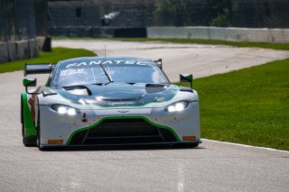 #12 Aston Martin Vantage AMR GT3 of Drew Staveley and Frank Gannett, Ian Lacy Racing, Fanatec GT World Challenge America powered by AWS, Pro-Am, SRO America, Road America, Elkhart Lake, WI Aug 2021. | SRO Motorsports Group