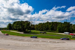 #20 Porsche 911 GT3-R of Fred Poordad and Jan Heylen, Wright Motorsports, Fanatec GT World Challenge America powered by AWS, Pro-Am, SRO America, Road America, Elkhart Lake, WI, Aug 2021. | Sarah Weeks/SRO             