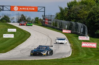 #33 Mercedes-AMG GT3 of Russell Ward and Philip Ellis, Winward Racing, Fanatec GT World Challenge America powered by AWS, Pro, SRO America, Road America, Elkhart Lake, WI, Aug 2021. | SRO Motorsports Group