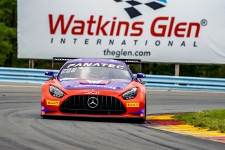 #19 Mercedes-AMG GT3 of Erin Vogel and Michael Cooper, DXDT Racing, GTWCA Pro-Am, SRO America, Watkins Glen International Raceway, Watkins Glen, NY, September 2021. | Matt Moore/SRO
