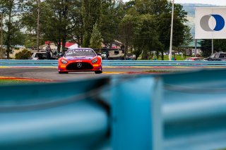 #19 Mercedes-AMG GT3 of Erin Vogel and Michael Cooper, DXDT Racing, GTWCA Pro-Am, SRO America, Watkins Glen International Raceway, Watkins Glen, NY, September 2021. | SRO Motorsports Group