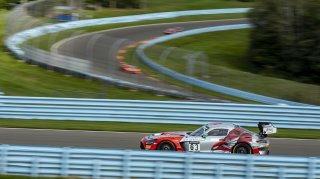 #63 Mercedes-AMG GT3 of David Askew and Ryan Dalziel, DXDT Racing, Fanatec GT World Challenge America powered by AWS, Pro-Am, SRO America, Watkins Glen International raceway, Watkins Glen, NY, September 2021.
 | SRO Motorsports Group