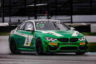 #98 BMW M4 GT4 of Paul Sparta, Al Carter and Conor Daly, Random Vandals Racing, Intercontinental GT Challenge, GT4\SRO, Indianapolis Motor Speedway, Indianapolis, IN, USA, October 2021
 | Sarah Weeks/SRO             