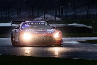 #19 Mercedes-AMG GT3 of Erin Vogel, Thomas Merrill, and Michael Cooper, DXDT Racing, GTWCA Pro-Am, IGTC GT3 Pro-Am, SRO, Indianapolis Motor Speedway, Indianapolis, IN, USA, October 2021 | Sarah Weeks/SRO             