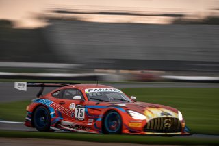 #75 Mercedes-AMG GT3 of Kenny Habul, Martin Konrad and Michael Grenier, SunEnergy 1 Racing, Intercontinental GT Challenge, GT3 Pro Am\SRO, Indianapolis Motor Speedway, Indianapolis, IN, USA, October 2021
 | SRO Motorsports Group