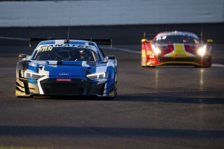 #26 Audi R8 LMS GT3 of Aurelien Panis, Lucas Legeret, and Nicolas Baert, Sainteloc Racing, IGTC Silver Cup, SRO, Indianapolis Motor Speedway, Indianapolis, IN, USA, October 2021 | Brian Cleary/SRO