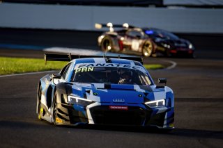 #26 Audi R8 LMS GT3 of Aurelien Panis, Lucas Legeret, and Nicolas Baert, Sainteloc Racing, IGTC Silver Cup, SRO, Indianapolis Motor Speedway, Indianapolis, IN, USA, October 2021 | Brian Cleary/SRO