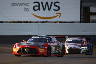 #04 Mercedes-AMG GT3 of George Kurtz, Colin Braun and Ben Keating, DXDT Racing, GTWCA, Pro-Am, IGTC, GT3 Pro-Am, SRO, Indianapolis Motor Speedway, Indianapolis, IN, USA, October 2021 | Brian Cleary/SRO