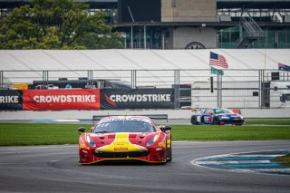 #51 Ferrari 488 GT3 of Alessandro Pierguidi, Nicklas Nielsen and Come Ledogar, AF Corse - Francorchamps Motors, IGTC Pro, SRO, Indianapolis Motor Speedway, Indianapolis, IN, USA, October 2021 | SRO Motorsports Group