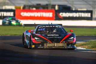 #70 McLaren 720S GT3 of Brendan Iribe, Ollie Millroy, and Kevin Madsen, inception racing, GTWCA Pro-Am, IGTC Pro Am, SRO, Indianapolis Motor Speedway, Indianapolis, IN, USA, October 2021 | Fabian Lagunas/SRO