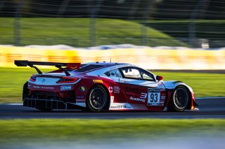 #93 Acura NSX GT3 Evo of Taylor Hagler, Jacob Abel and Dakota Dickerson, Racers Edge Motorsports, GTWCA Pro-Am, IGTC Silver Cup, SRO, Indianapolis Motor Speedway, Indianapolis, IN, USA, October 2021 | Fabian Lagunas/SRO