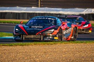 #70 McLaren 720S GT3 of Brendan Iribe, Ollie Millroy, and Kevin Madsen, inception racing, GTWCA Pro-Am, IGTC Pro Am, SRO, Indianapolis Motor Speedway, Indianapolis, IN, USA, October 2021 | SRO Motorsports Group