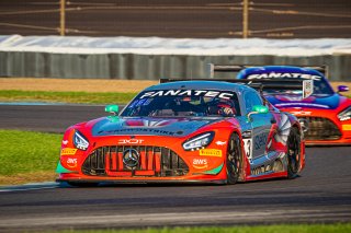 #63 Mercedes-AMG GT3 of David Askew, Ryan Dalziel and Scott Smithson, DXDT Racing, Intercontinental GT Challenge, GT3 Pro Am\SRO, Indianapolis Motor Speedway, Indianapolis, IN, USA, October 2021
 | SRO Motorsports Group