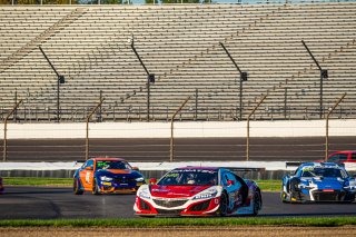 #93 Acura NSX GT3 Evo of Taylor Hagler, Jacob Abel and Dakota Dickerson, Racers Edge Motorsports, GTWCA Pro-Am, IGTC Silver Cup, SRO, Indianapolis Motor Speedway, Indianapolis, IN, USA, October 2021 | SRO Motorsports Group