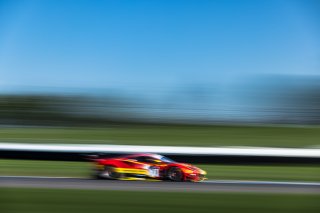#71 Ferrari 488 GT3 of Alessio Rovera, Antonio Fuoco and Callum Ilott, AF Corse - Francorchamps Motors, IGTC GT3, SRO, Indianapolis Motor Speedway, Indianapolis, IN, USA, October 2021 | Fabian Lagunas/SRO