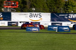 #75 Mercedes-AMG GT3 of Kenny Habul, Martin Konrad and Michael Grenier, SunEnergy 1 Racing, Intercontinental GT Challenge, GT3 Pro Am\SRO, Indianapolis Motor Speedway, Indianapolis, IN, USA, October 2021 | Brian Cleary/SRO