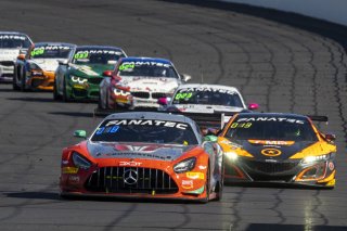 #63 Mercedes-AMG GT3 of David Askew, Ryan Dalziel and Scott Smithson, DXDT Racing, Intercontinental GT Challenge, GT3 Pro Am\SRO, Indianapolis Motor Speedway, Indianapolis, IN, USA, October 2021
 | Bob Chapman