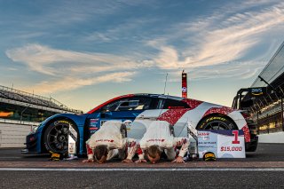 #25 Audi R8 LMS GT3 of Christopher Haase, Markus Winkelhock and Patric Niederhauser, Audi Sport Team Sainteloc, IGTC GT3 Pro, SRO, Indianapolis Motor Speedway, Indianapolis, IN, USA, October 2021 | SRO Motorsports Group
