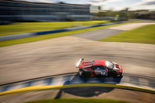 #91 Lamborghini Huracan GT3 of Jeff Burton and Vesko Kozarov, Rearden Racing, GTWCA, Pro-Am, Sebring International Raceway, Sebring, FL, September 2021. | Regis Lefebure/SRO