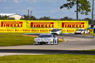 #9 Lamborghini Huracan GT3 of Dennis Lind and Giacomo Altoe, TR3 Racing, Fanatec GT World Challenge America powered by AWS, Pro-Am, SRO America, Sebring International Raceway, Sebring, FL, September 2021 | Brian Cleary/SRO