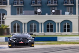 #3 Lamborghini Huracan GT3 of Jordan Pepper and Andrea Caldarelli, K-PAX Racing, GTWCA Pro, Sebring International Raceway, Sebring, FL, September 2021. | Regis Lefebure/SRO