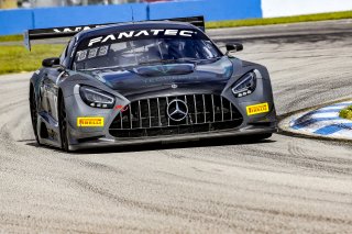 #33 Mercedes-AMG GT3 of Russell Ward and Mikael Grenier, Winward Racing, Fanatec GT World Challenge America powered by AWS, Pro, SRO America, Sebring International Raceway, Sebring, FL, September 2021.
 | Brian Cleary/SRO
