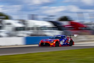 #19 Mercedes-AMG GT3 of Erin Vogel and Michael Cooper, DXDT Racing, Fanatec GT World Challenge America powered by AWS, Pro-Am, SRO America, Sebring International Raceway, Sebring, FL, September 2021.
 | Brian Cleary/SRO