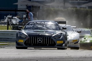 #33 Mercedes-AMG GT3 of Russell Ward and Mikael Grenier, Winward Racing, Fanatec GT World Challenge America powered by AWS, Pro, SRO America, Sebring International Raceway, Sebring, FL, September 2021.
 | Brian Cleary/SRO