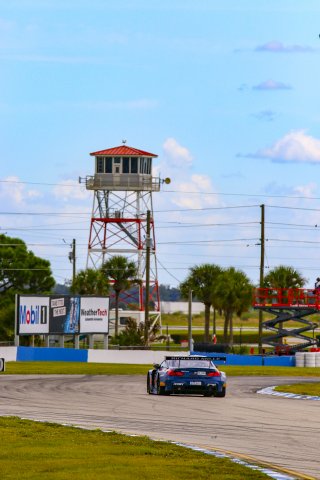 #96 BMW F13 M6 GT3 of Michael Dinan and Robby Foley, Turner Motorsport, Fanatec GT World Challenge America powered by AWS, Pro, SRO America, Sebring International Raceway, Sebring, FL, September 2021.
 | Dave Green/SRO              