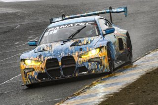 #38 BMW M4 GT3 of Samantha Tan and Nick Wittmer, ST Racing, GT World Challenge America, Pro-Am, SRO America, Sonoma Raceway, Sonoma, CA, April  2022.
 | Brian Cleary/SRO