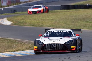 #6 Mercedes-AMG GT3 of Steven Aghakhani and Loris Spinelli, US Racetronics, GT World Challenge America, Pro, SRO America, Sonoma Raceway, Sonoma, CA, April  2022.
 | Regis Lefebure/SRO