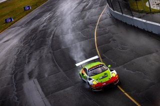 #45 Porsche 911 GT3-R (991.ii) of Charlie Luck and Jan Heylen, Wright Motorsports, GT World Challenge America, Pro-Am, SRO America, Sonoma Raceway, Sonoma, CA, April  2022.
 | @RegisLefebure.com