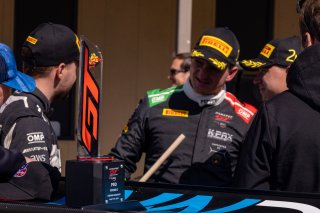 GT drivers discuss post-race 2, SRO America, Sonoma Raceway, Sonoma, CA, April  2022.
 | RegisLefebure/SRO