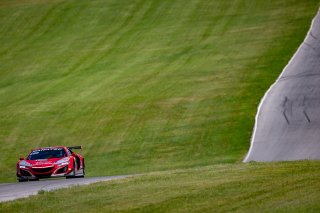 #93 Acura NSX GT3 of Ashton Harrison and Mario Farnbacher, Racers Edge Motorsports, GT World Challenge America, Pro-Am, SRO America, VIR, Virginia International Rcaeway, Alton, Virginia, June 2022.
 | Regis Lefebure/SRO
