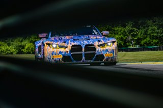 #38 BMW M4 GT3 of Samantha Tan and Nick Wittmer, ST Racing, GT World Challenge America, Pro-Am, SRO America, VIR, Virginia International Rcaeway, Alton, Virginia, June 2022.
 | Regis Lefebure/SRO
