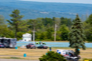 #3 Lamborghini Huracan GT3 of Misha Goikhberg and Jordan Pepper. K-Pax Racing, GT World Challenge America, Pro-Am, SRO America, Watkins Glen International raceway, Watkins Glen, NY, July 2022..
 | SRO Motorsports Group
