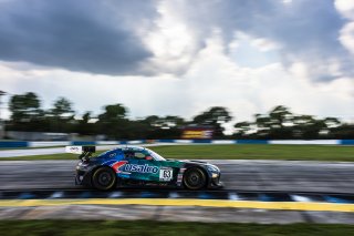 #63 Mercedes-AMG GT3 of David Askew and Dirk Muller, DXDT Racing, GT World Challenge America, Pro-Am, SRO America, Sebring International Raceway, Sebring, FL, September 2022.
 | Fabian Lagunas/SRO             