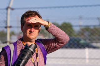 Jamey Price, Photographer, SRO America, Sebring International Raceway, Sebring, FL, September 2022.
 | Regis Lefebure/SRO